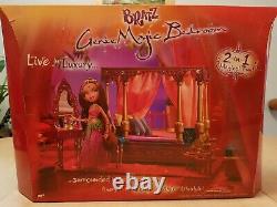 Bratz Genie Magic Bedroom Bed Vanity Chair Doll House Furniture 2006 NEW MGA