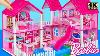 Build Amazing Barbie Doll House With Princess Bedroom Kitchen Playset Pool Diy Miniature House