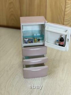 Bulk sale Re-Ment miniature Doll House Refrigerator + Cookboard