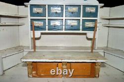 C. 1900 ANTIQUE GERMAN GROCERY 112 DOLLHOUSE Room Box Diorama Store