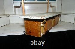 C. 1900 ANTIQUE GERMAN GROCERY 112 DOLLHOUSE Room Box Diorama Store