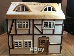 Calico Critters Sylvanian Families Highfields Farm House Light Up Fireplace