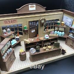 Calico Critters Sylvanian Families Village Store Vintage Tomy Grocery Store RARE