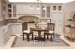 Cambridge Manor Kitchen Set, Whitewash Finish