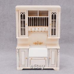 Cambridge Manor Kitchen Set, Whitewash Finish