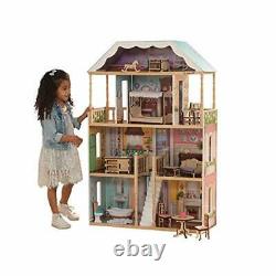 Casa De Barbie Muñecas Para NIñas Con Accesorios Muebles 6 Habitaciones Calida