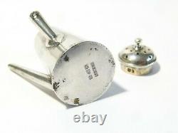 Chester 1894 Silver Miniature Coffee Pot Play Toy Dolls House POWDER POUNCE