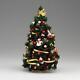 Christmas Tree Red Gold Dhs49123 Doll House Shoppe Miniature