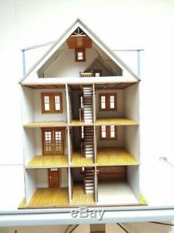 Clarkson Craftsman Mansion 124 scale Dollhouse kit