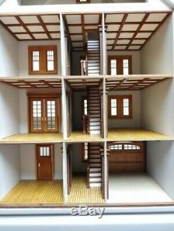 Clarkson Craftsman Mansion 124 scale Dollhouse kit