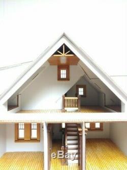 Clarkson Craftsman Mansion 124 scale Dollhouse kit