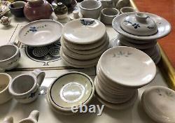 Collection of Miniature or Doll House Dishes & Decorative Pottery