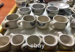 Collection of Miniature or Doll House Dishes & Decorative Pottery