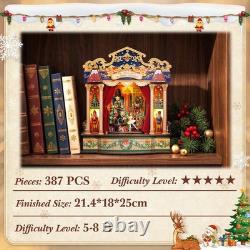 CuteBee 3D Miniature Dollhouse The Nutcracker's Dreams DIY Book Nook Bookend Kit