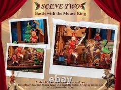 CuteBee 3D Miniature Dollhouse The Nutcracker's Dreams DIY Book Nook Bookend Kit