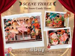 CuteBee 3D Miniature Dollhouse The Nutcracker's Dreams DIY Book Nook Bookend Kit