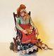 D/house Miniature Marcia Backstrom Hillbilly Lady Doll 1/12th Ooak