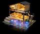 Diy Dollhouse Kit With Furniture Led Light Miniature Wood Villa House Model Gift