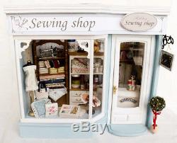DIY Handcraft Miniature Dolls House The 19th Century Savile Row Sewing Shop