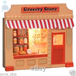 DIY Handcraft Miniature Project Dolls House European Mini Shop The Grocery Store