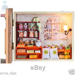 DIY Handcraft Miniature Project Dolls House European Mini Shop The Grocery Store