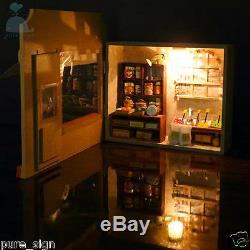 DIY Handcraft Miniature Project Dolls House European Mini Shop The Grocery Store