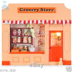 DIY Handcraft Miniature Project Dolls House European Mini Shop The Grocery Store