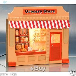 DIY Handcraft Miniature Project Dolls House European Mini Shop The Grocery Store