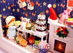 DIY Handcraft Miniature Project Dolls House Photo Frame Birthday's Tour of Dream