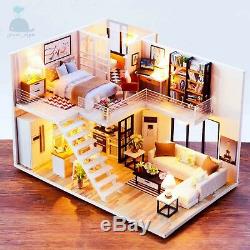 DIY Handcraft Miniature Project Dolls House The Apartment Of Elegance Xmas Gift