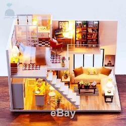 DIY Handcraft Miniature Project Dolls House The Apartment Of Elegance Xmas Gift