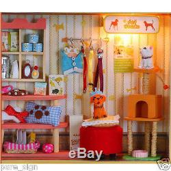 DIY Handcraft Miniature Project European Shop Pet Supplies Store Dolls House