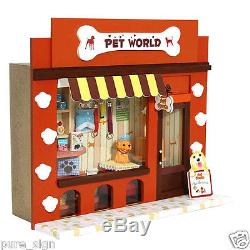 DIY Handcraft Miniature Project European Shop Pet Supplies Store Dolls House