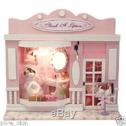 DIY Handcraft Miniature Project Kit Dolls House European The Wedding Dress Shop