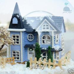 DIY Handcraft Miniature Project Kit Dolls House Light The Angel's Magic Town