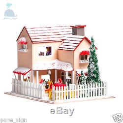 DIY Handcraft Miniature Project Kit My Happy Christmas Eve Wooden Dolls House