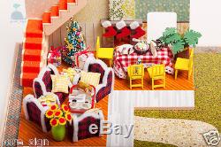 DIY Handcraft Miniature Project Kit My Happy Christmas Eve Wooden Dolls House