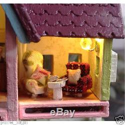 DIY Handcraft Miniature Project Kit The Flying Cabin Destiny Wooden Dolls House