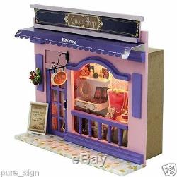 DIY Handcraft Miniature Project Kit The Luxury Fashion Shop Wooden Dolls house