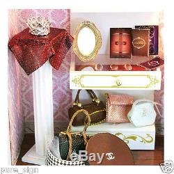 DIY Handcraft Miniature Project Kit The Luxury Fashion Shop Wooden Dolls house