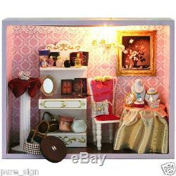 DIY Handcraft Miniature Project Kit The Luxury Fashion Shop Wooden Dolls house