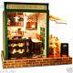 Diy Handcraft Miniature Project Kit The Star Coffee Bar Music Wooden Dolls House