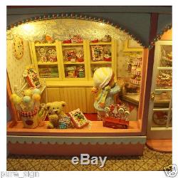 DIY Handcraft Miniature Project Kit The Sweet House Music Wooden Dolls House