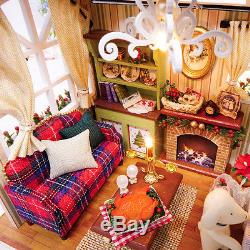 DIY Handcraft Miniature Project My Little Country Lodge In Christmas Dolls House