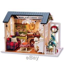 DIY Handcraft Miniature Project My Little Country Lodge In Christmas Dolls House