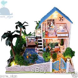 DIY Handcraft Miniature Project My Little House in Spain Wooden Dolls House