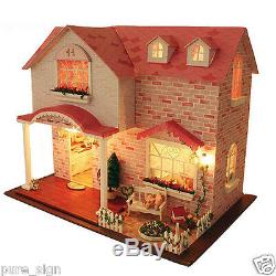 DIY Handcraft Miniature Project My Pink Sweetheart Music Wooden Dolls House