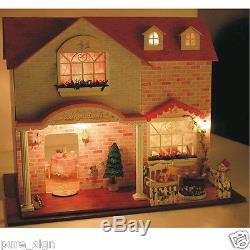 DIY Handcraft Miniature Project My Pink Sweetheart Music Wooden Dolls House