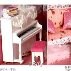 DIY Handcraft Miniature Project My Pink Sweetheart Music Wooden Dolls House