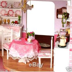 DIY Handcraft Miniature Project My Pink Sweetheart Music Wooden Dolls House